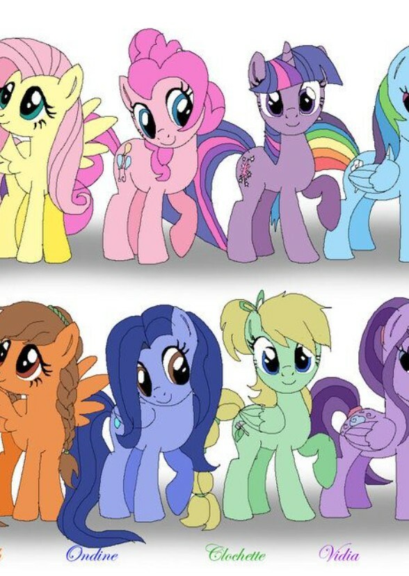 If the Mane 6 were as the main fairies from TInker Bell