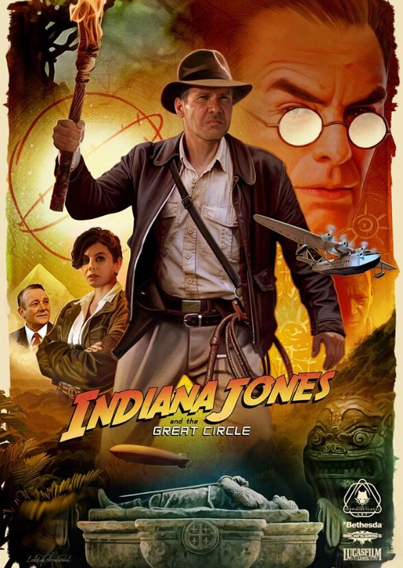 Indiana Jones Fan Casting For Indiana Jones And The Great Circle 2025 Indiana Jones And The Great Circle 2025 Fan Casting Poster 550450 Large
