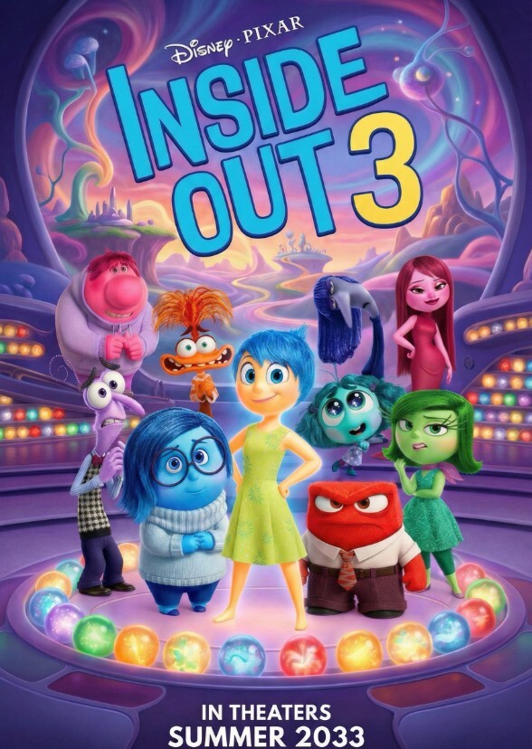 Inside Out 3 2033 Fan Casting On Mycast