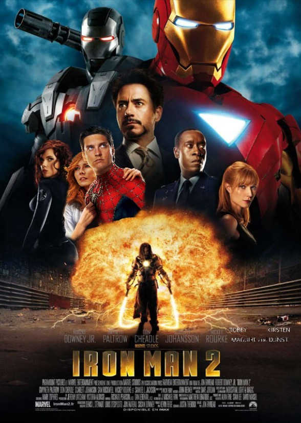 Iron Man 2 with Spider Man 