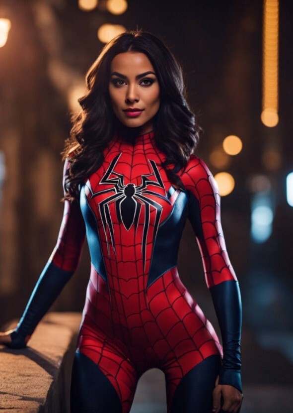 Isabella Merced A's spider girl Mayday Parker