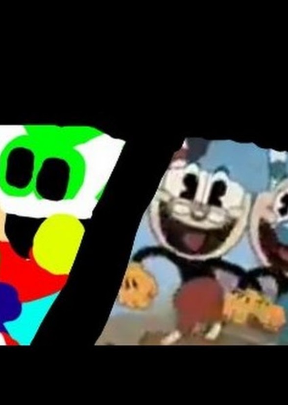 IsaiahAB The Hedgehog Meets Cuphead and Mugman (Netflix)