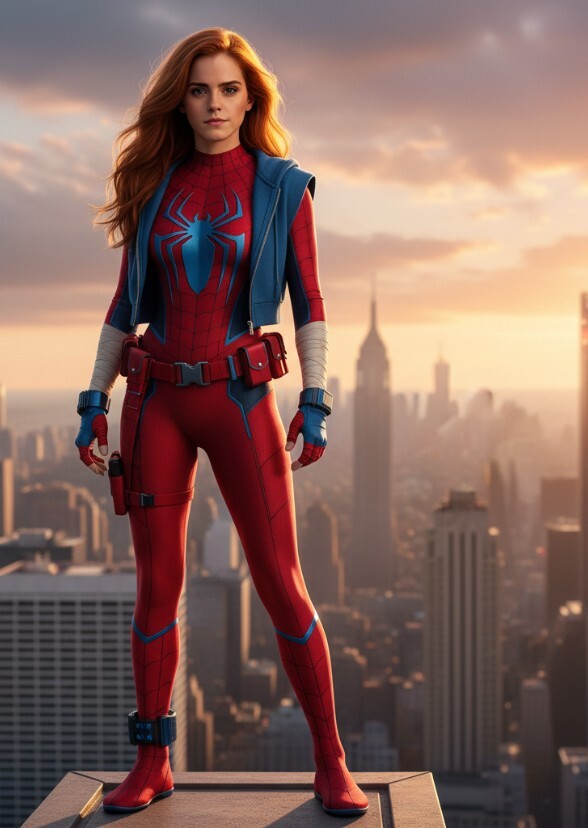 Jenna Ortega A's Scarlett spider MJ