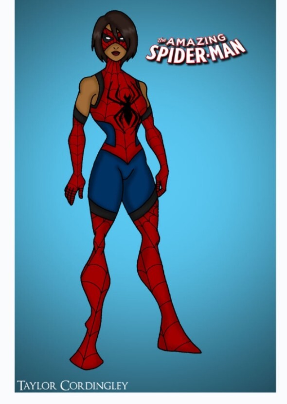 Jenna Ortega as spider girl Ashley Barton Parker Hawkeye