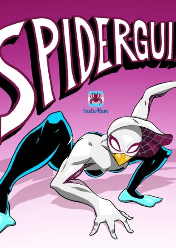 Jenna Ortega as spider guin penguin Stacy