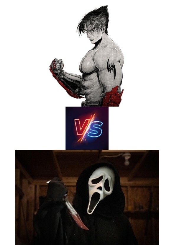 Jin Kazama vs Ghost face