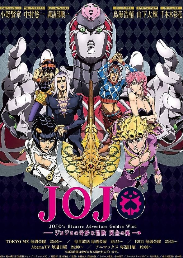 JoJo's Bizarre Adventure (Netflix): Golden Wind Fan Casting on myCast - When Will Jojo Part 5 Be On Netflix