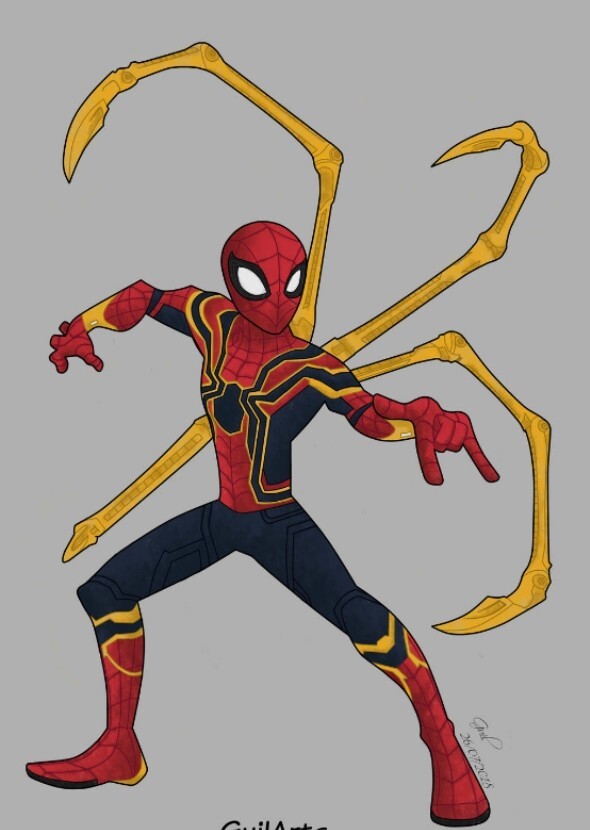 Joshu Keaton A's iron spider man