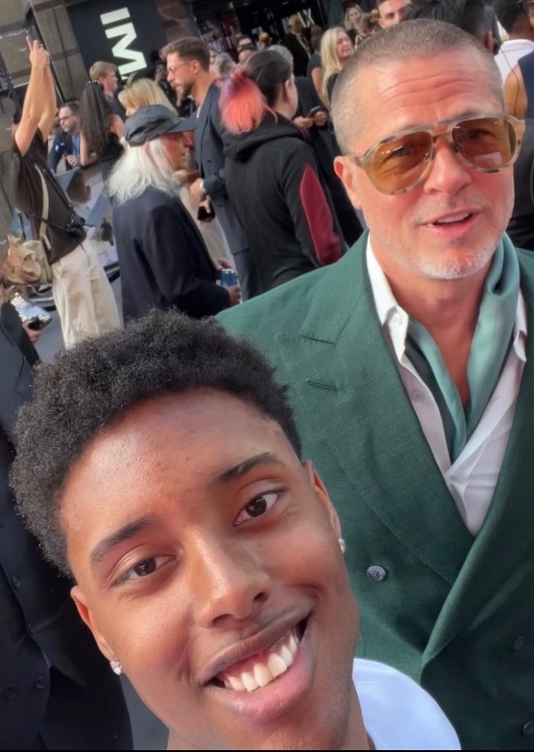 Julien Moreno & Brad Pitt