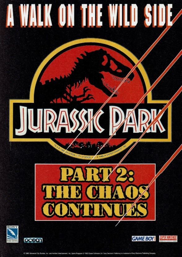 Jurassic Park : The Chaos Continues (1995)