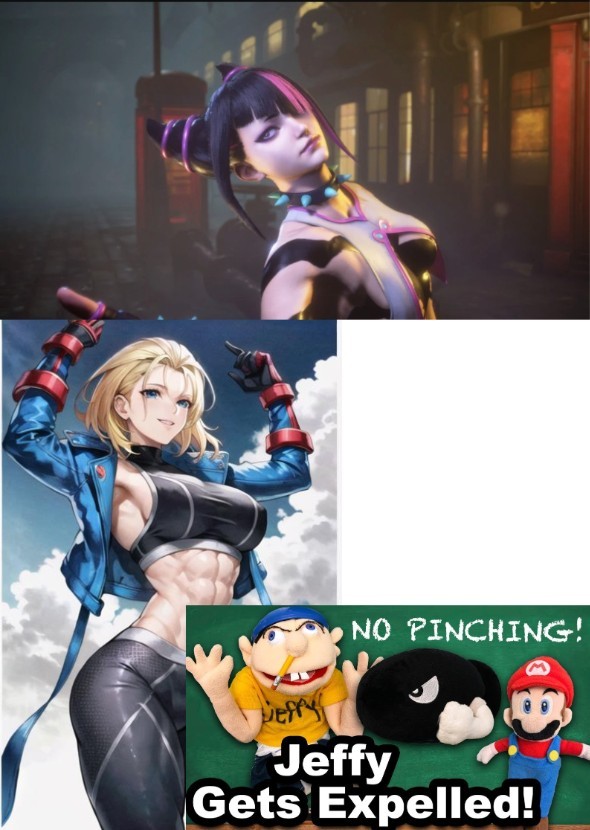 Juri Han & Cammy White react to Jeffy getting expelled