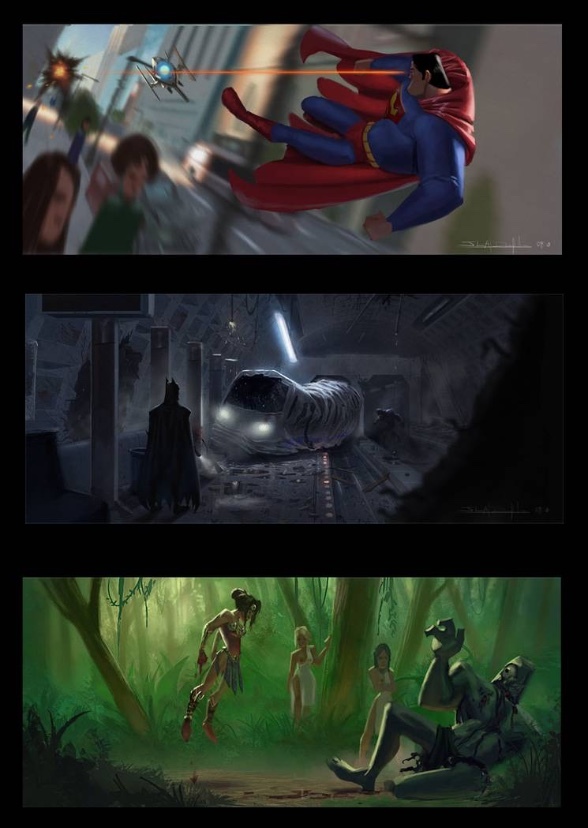 Justice League CGI Film Fancast
