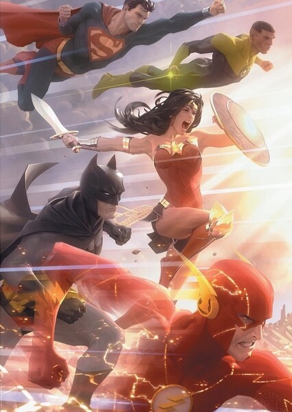 Justice League: United We Fall Fan Casting Poster