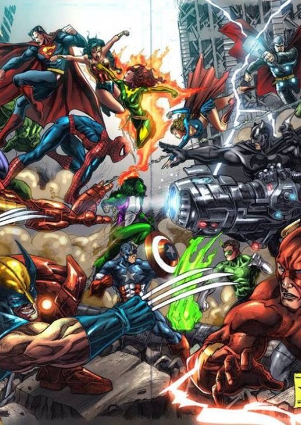 Justice League Vs The Avenger