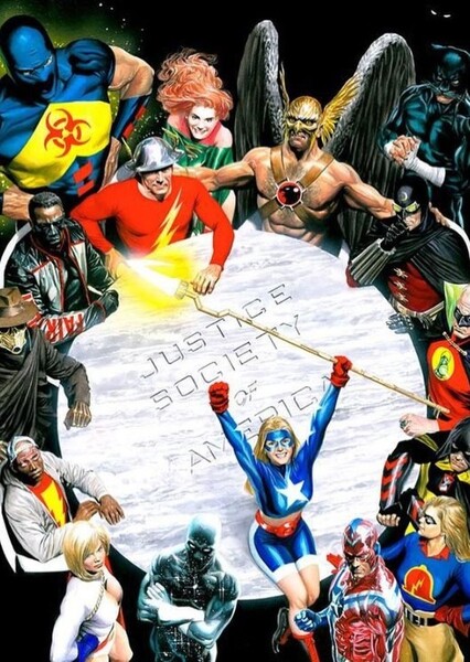 Justice Society of America (1999) Fan Casting Poster