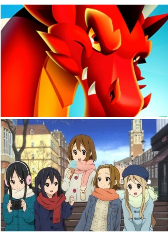 K-ON x Dragon City Music is Magic