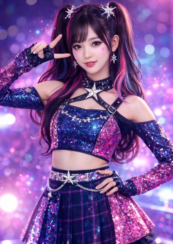 K-pop and Friends Rock Musical Colors