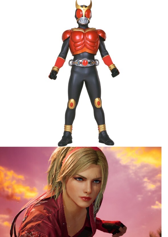 Kamen Rider Kuuga, but it’s Lidia Sobieska 