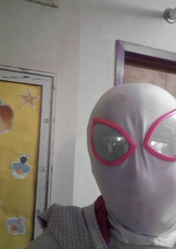 Katie Elizabeth shorter as ghost spider Kade MCU
