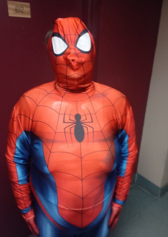 Katie Elizabeth shorter as Scarlett spider Kade.