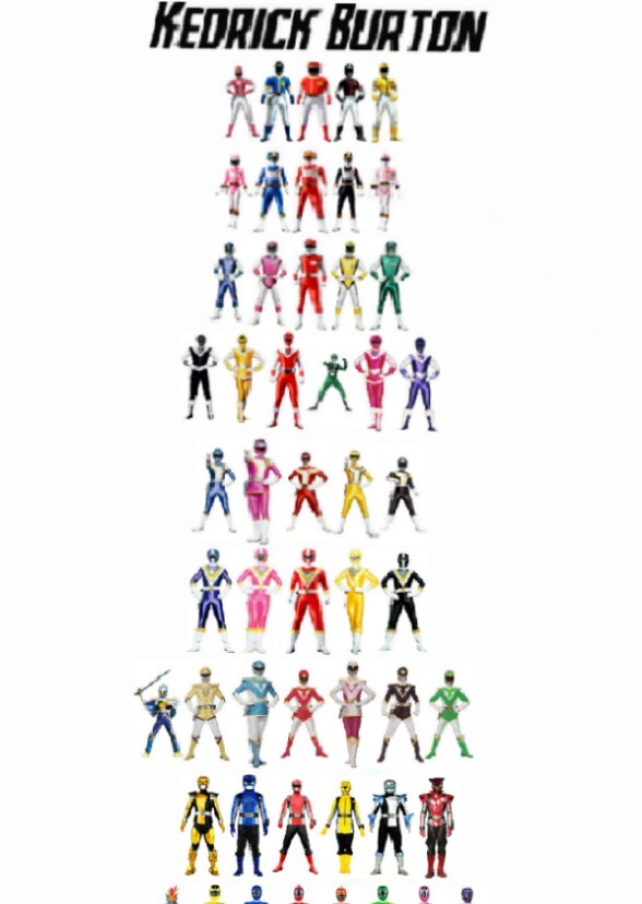 Kedrick Burton's Power Rangers 