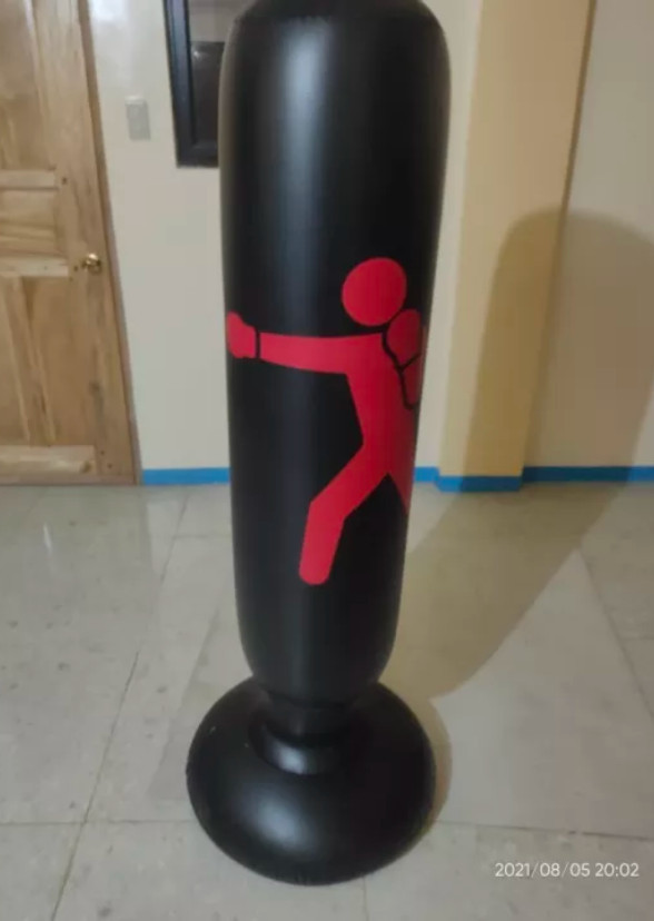 KEMILNG Freestanding Inflatable Punching Bag,Inflatable Heavy