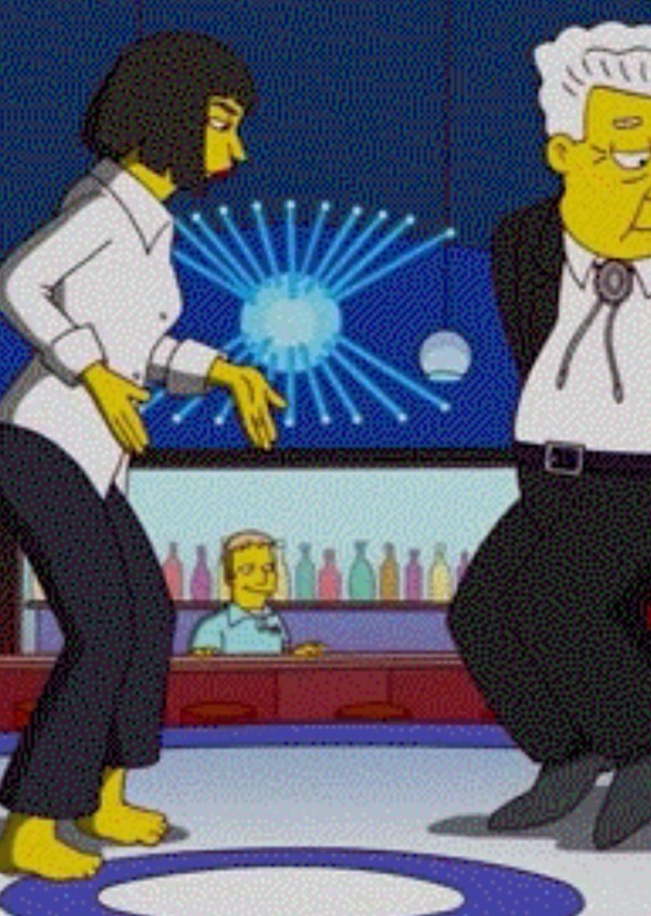 Kent Brockman: Dance Off