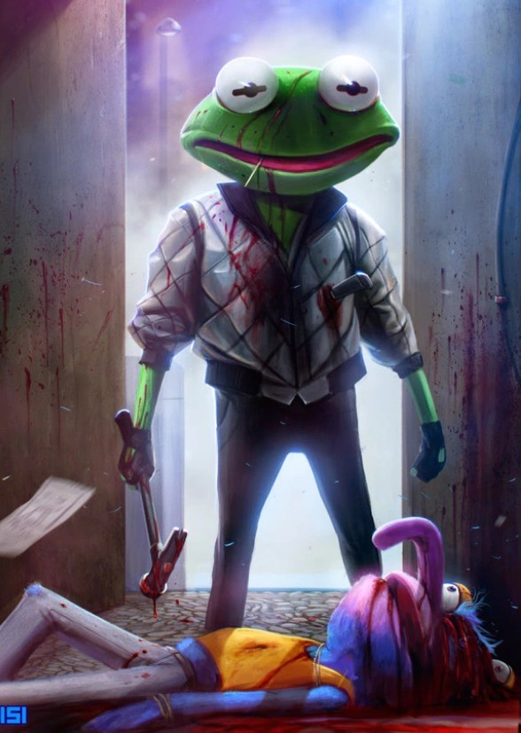 Kermit Goes Psycho