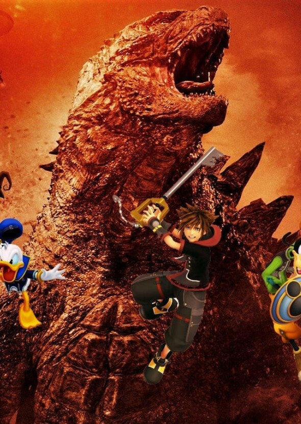 Kingdom Hearts x Godzilla