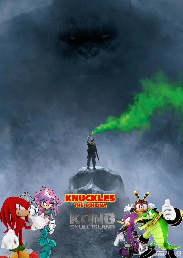 Knuckles in Kong: Skull Island