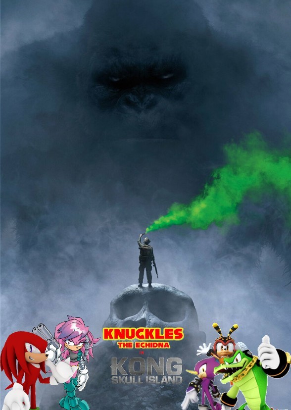 Knuckles in Kong: Skull Island
