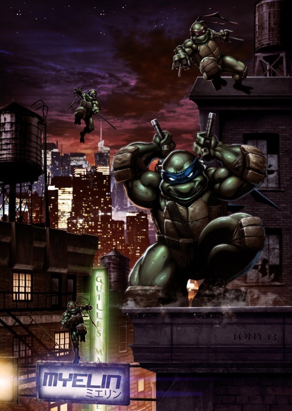 Kojima Productions TMNT Game