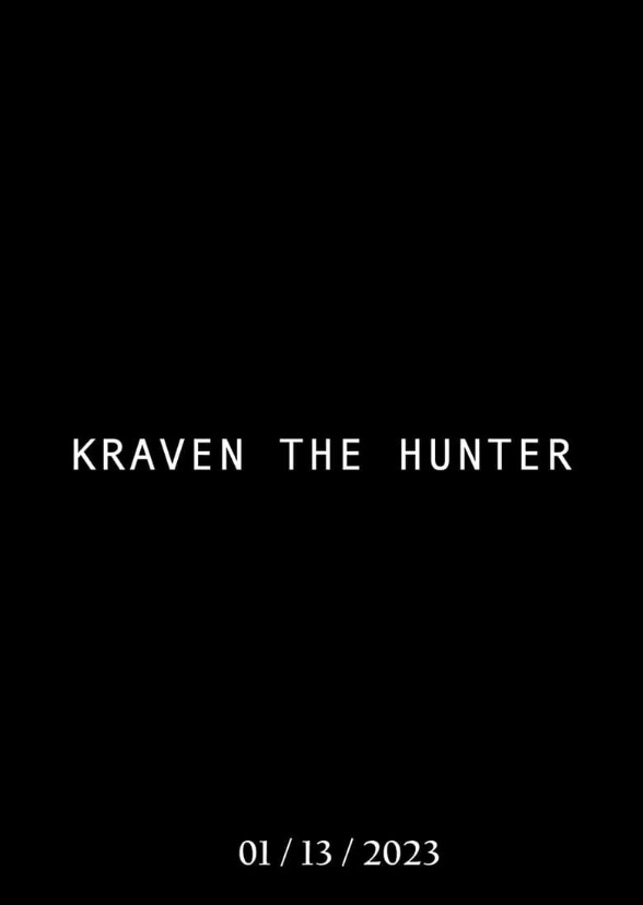 Kraven the Hunter (film) visual data 4