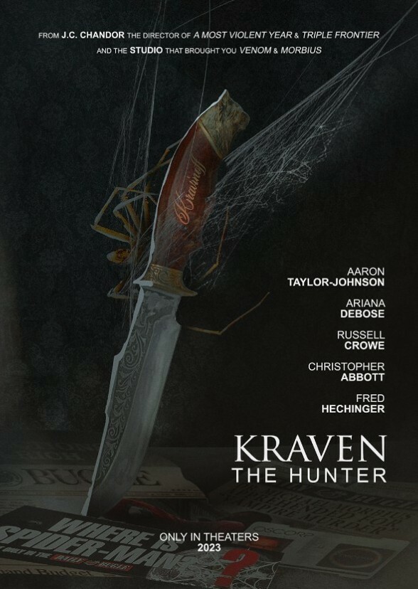 Kraven the Hunter (film) visual data 4