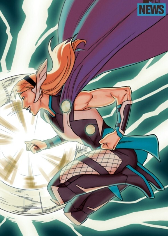 Kristen dunst as Thor Gwen