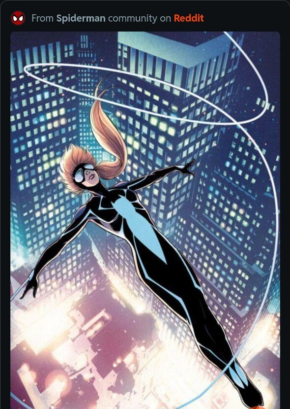 Lana codor A's ARANA anyA corazon spider girl variant 2 beyond the spider verse.