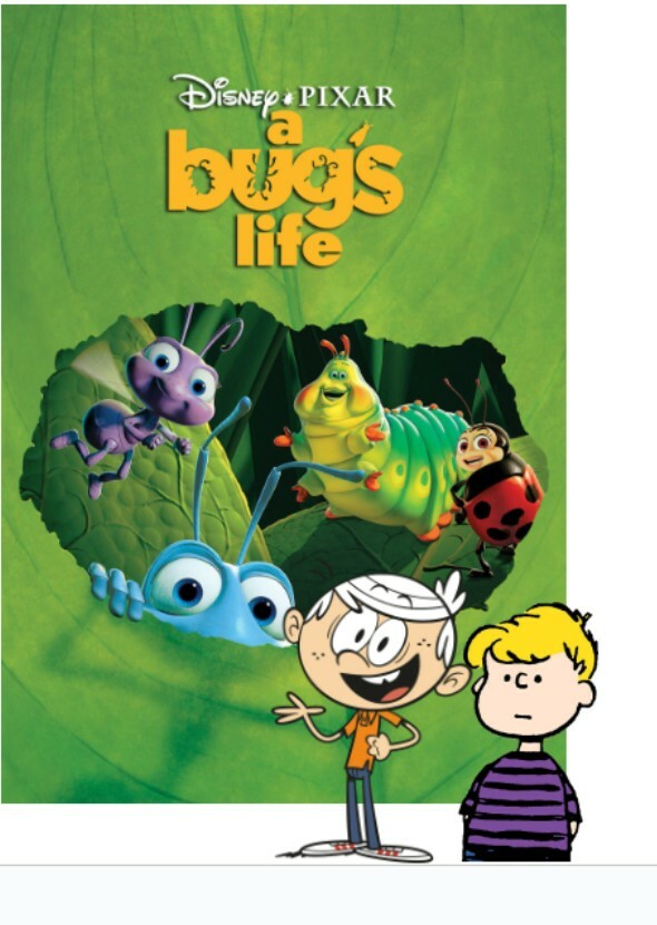 Lincoln Loud And Schroeder In A Bug's Life