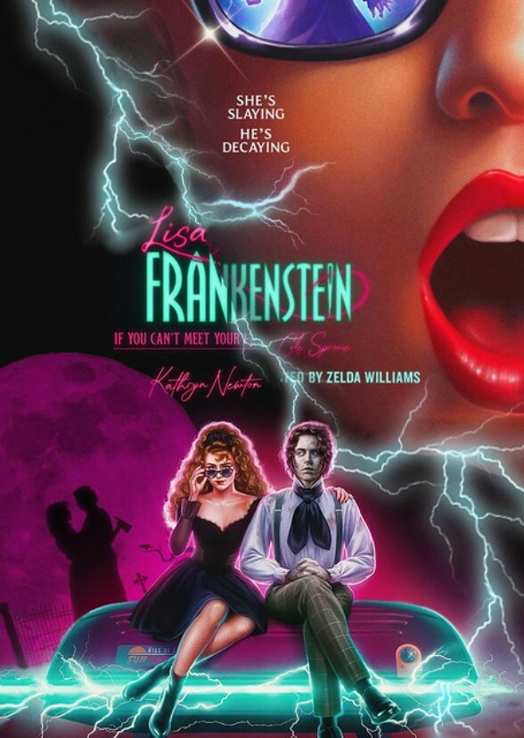 Lisa Frankenstein if fictional characters made it