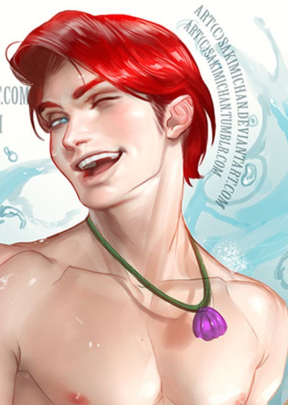 Little mermaid LGBT+ version