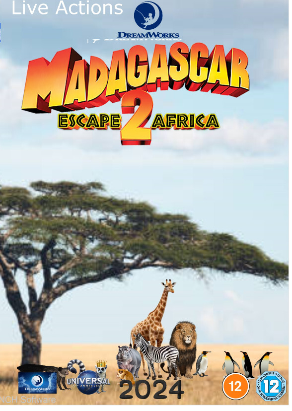 Live Actions Madagascar: Escape 2 Africa