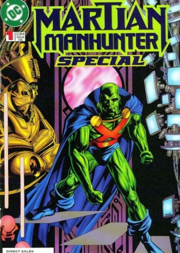Martian Manhunter (The Incredible Hulk style)