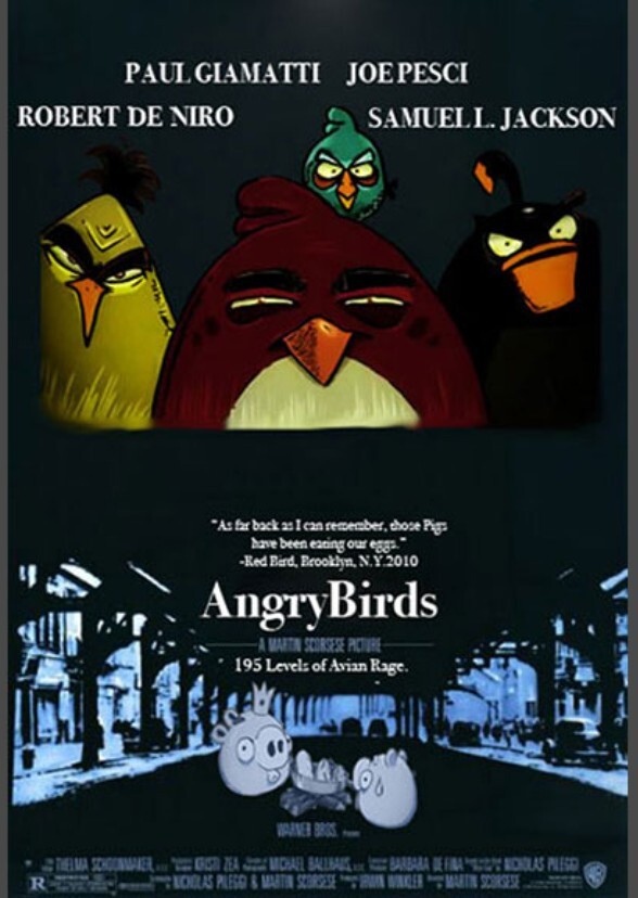 Martin Scorsese's Angry Birds