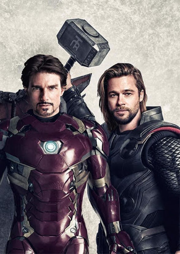 Marvel/DC characters in Different Decades