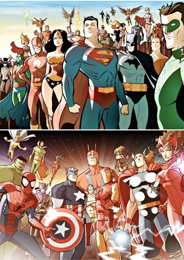 Marvel/DC: The Crossover Movie