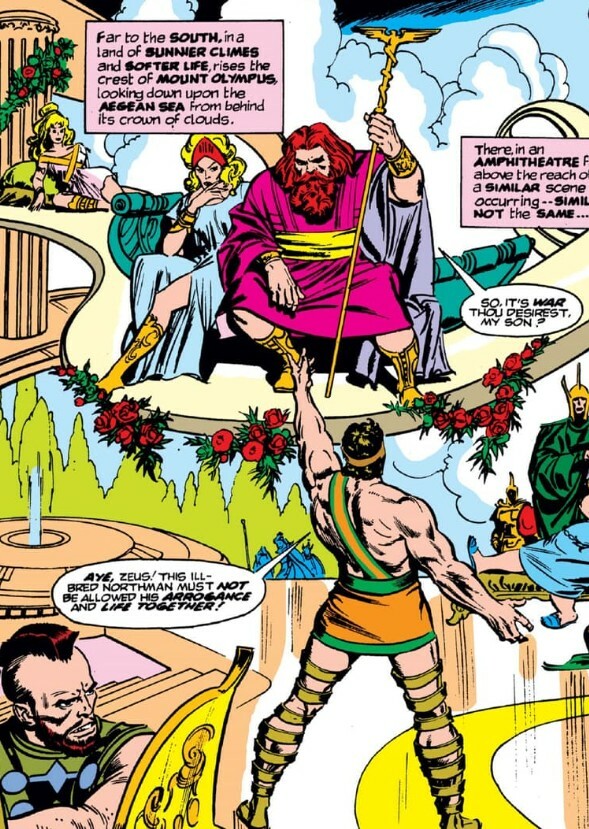 Marvel Greek Gods