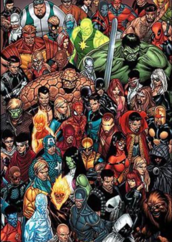 Marvel movies/shows fancast