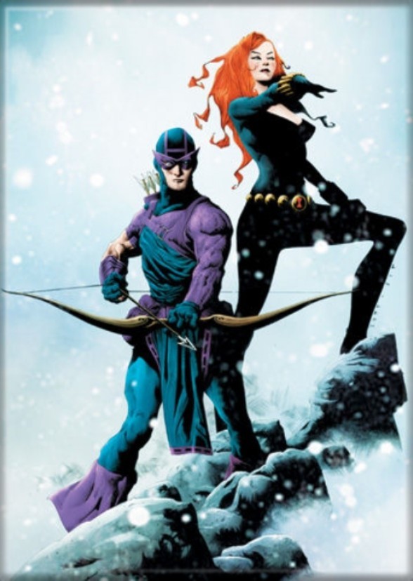 Marvel's Hawkeye And Black Widow