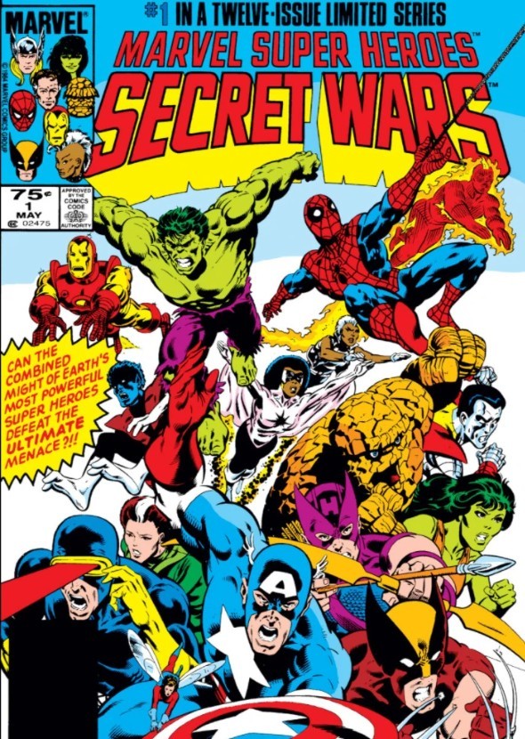 Marvel Super Heroes: Secret Wars (with character roster from comics)