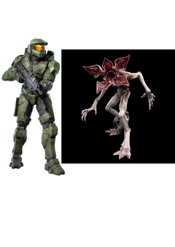 Master Chief VS. Demogorgon