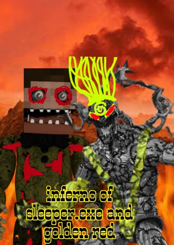 Maximum trigun vs red guy: inferno of sleeper.exe and golden red